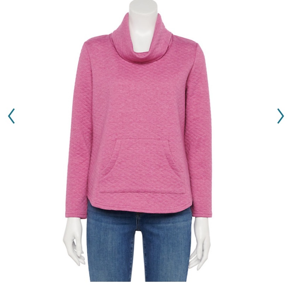 Small Croft & Barrow Cowl Neck Pull Over
